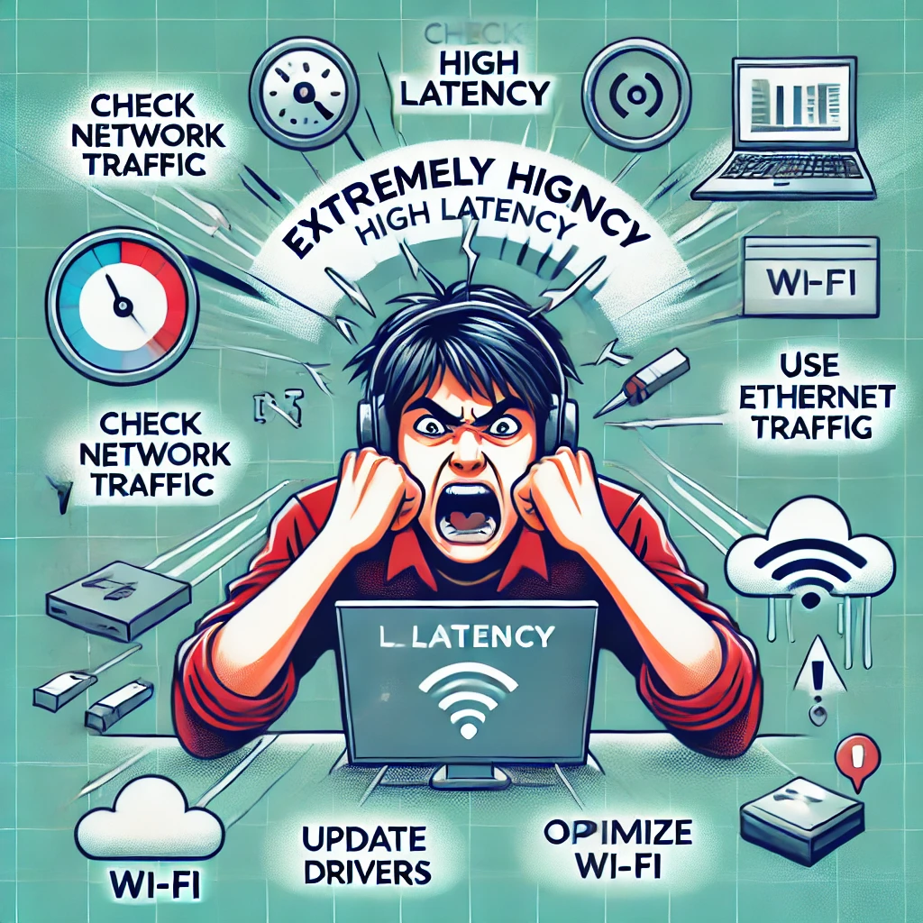 Aşırı Yüksek Gecikme (Latency) Nedenleri ve Çözüm Yolları - Netputer